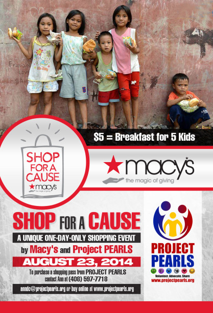 *Project Pearls - Macys Shop for a Cause CA